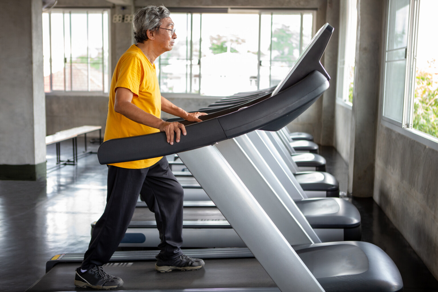 Man on a Treadmill