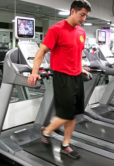 Backward Walking on a Treadmill: Take Your Hands Off Rails!