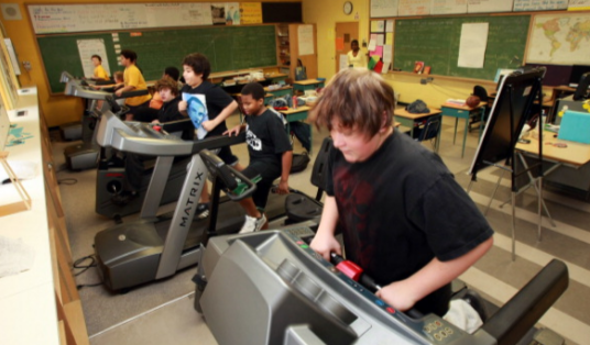 Best Way for Obese Children to Walk on a Treadmill