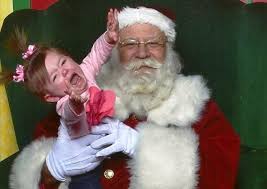 How to Deal with a Child Afraid of Santa Claus