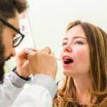Cause of White Slimy Stuff on Inside of Lips