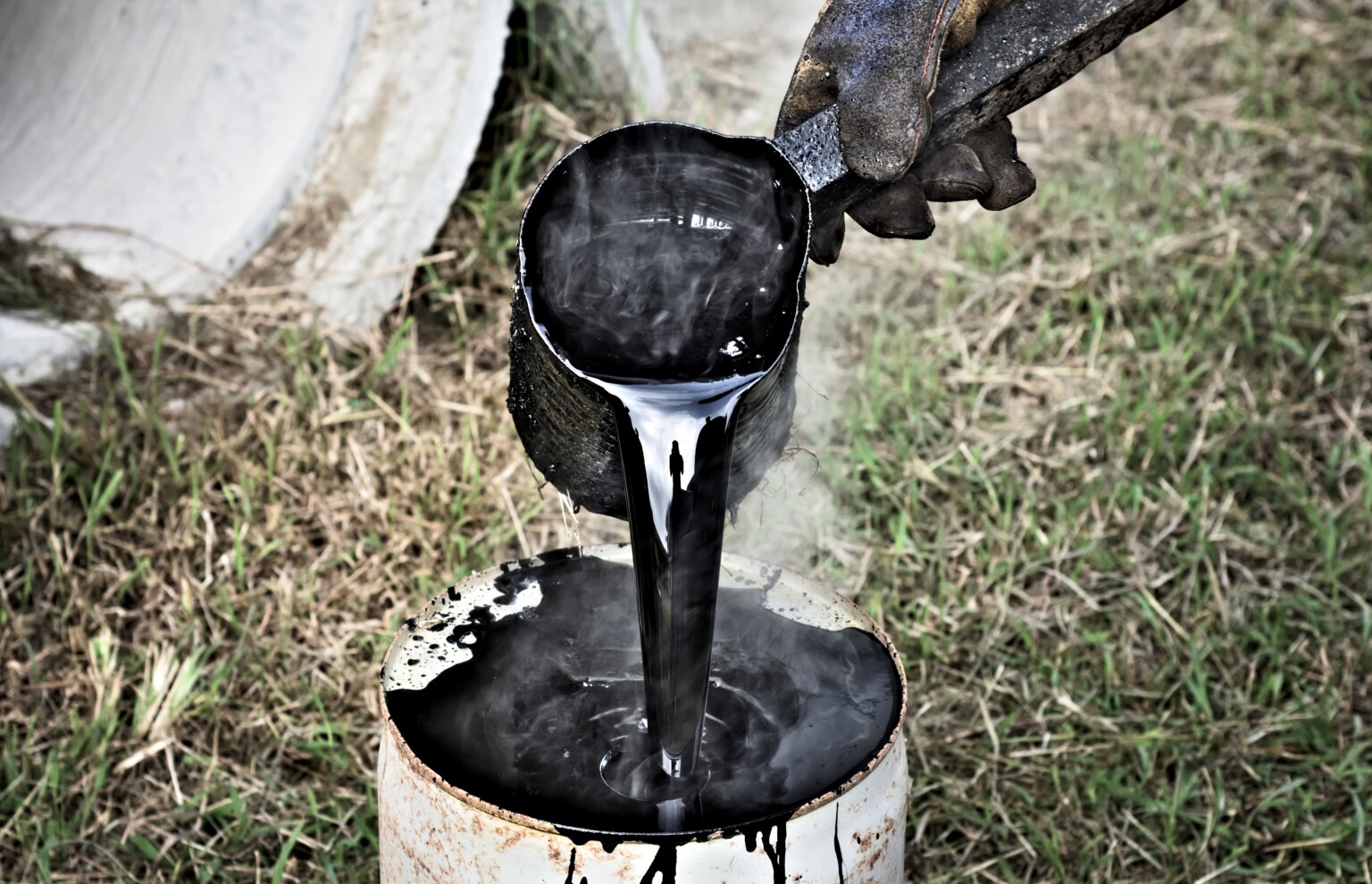 Black Tarry Stool Picture