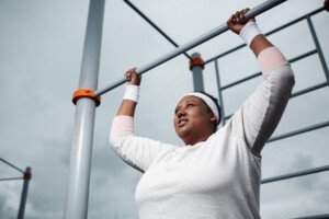 Fat man pull online ups