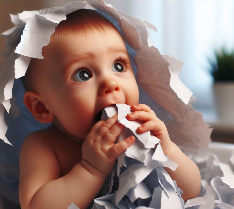 Baby Ate Paper? What to Do Next » Scary Symptoms