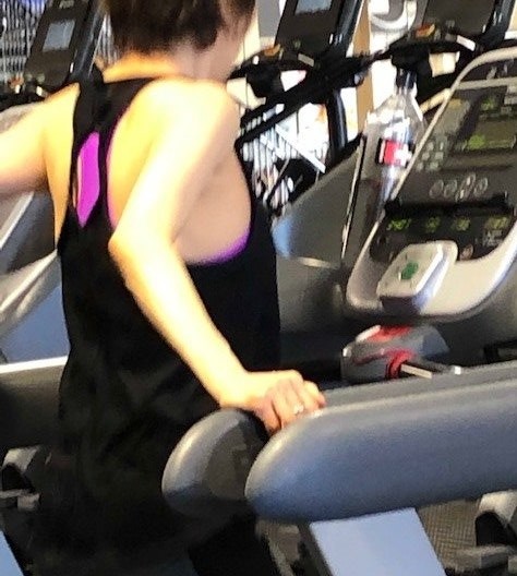 Do You Hold onto a Treadmill from BEHIND? Why this is Bad.