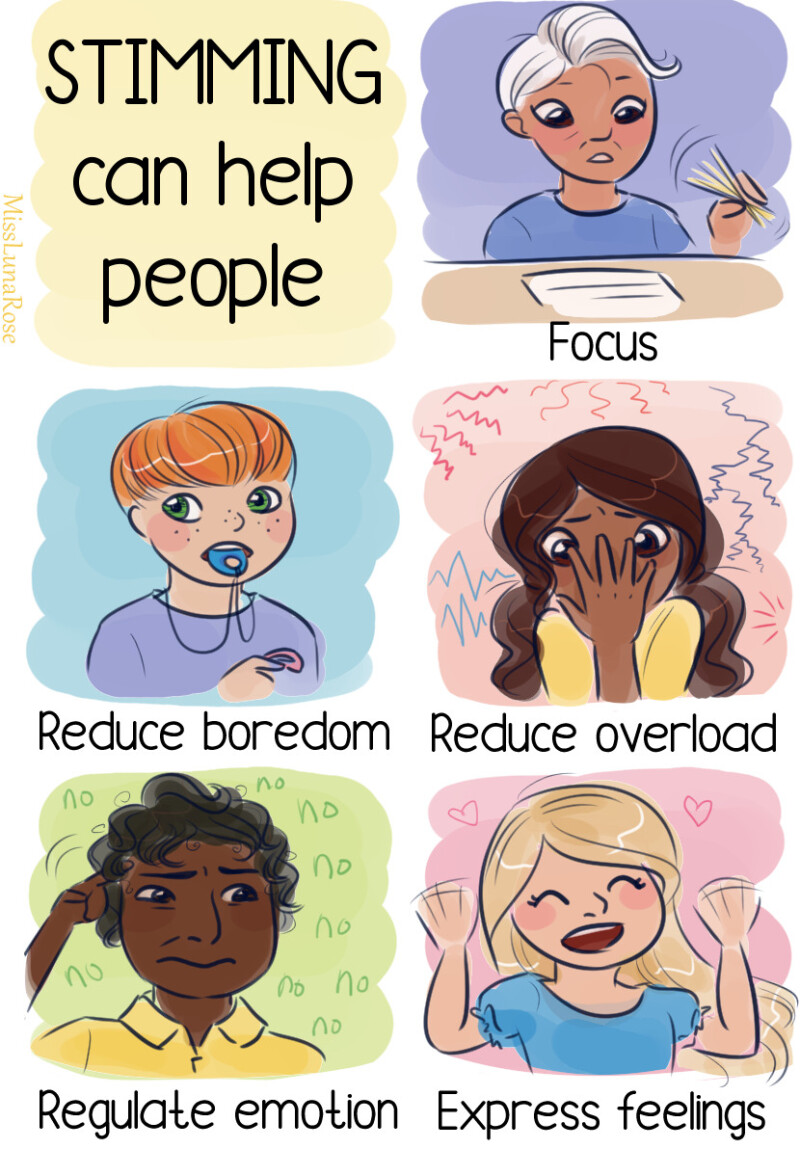 We're on the Autism Spectrum and Here’s Why We Stim » Scary Symptoms