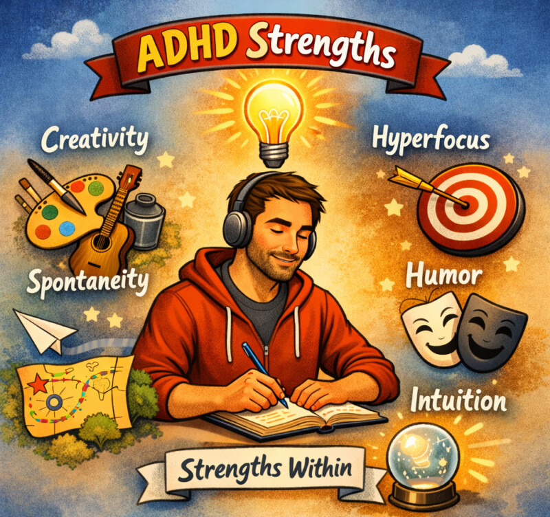 ADHD in Adults Comes With Surprising Strengths, Research Shows » Scary ...