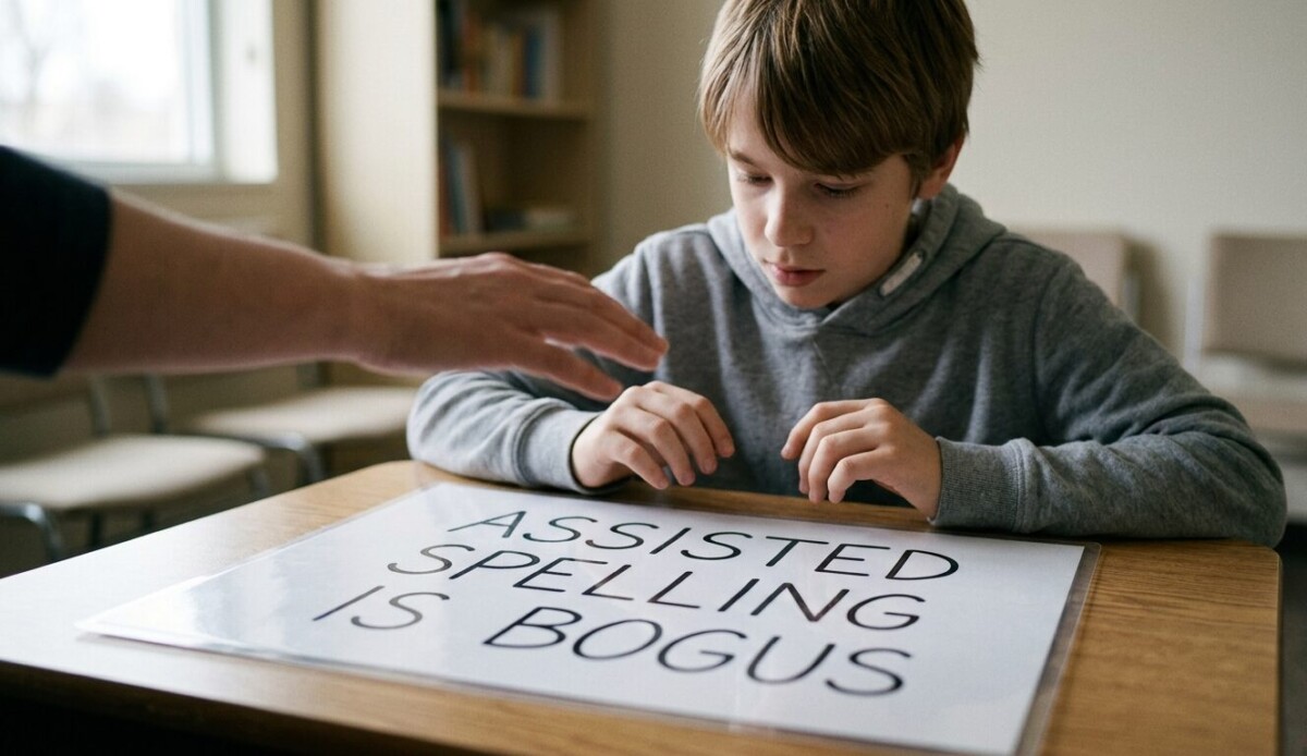 Signs that Assisted Spelling (RPM) in Autism Is Bogus » Scary Symptoms